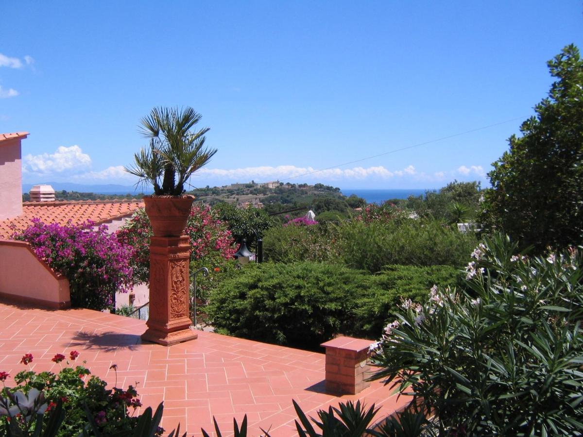 Studio-Appartment In Landhaus Mit Meerblick Porto Azzurro Εξωτερικό φωτογραφία