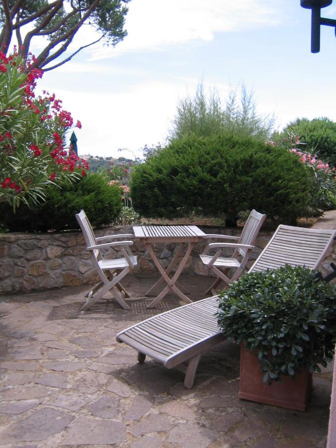 Studio-Appartment In Landhaus Mit Meerblick Porto Azzurro Εξωτερικό φωτογραφία